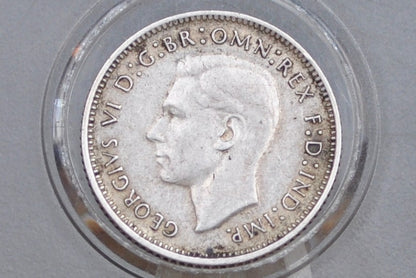 Australian Silver Sixpence - Choose by Date - Australian Six Pence 6 Pence From Australia