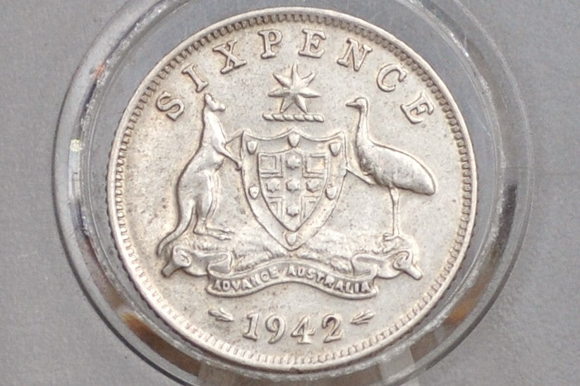 Australian Silver Sixpence - Choose by Date - Australian Six Pence 6 Pence From Australia