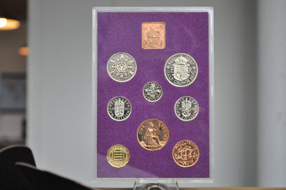 1970 Great Britain and Northern Ireland Proof Set - 1970 UK Proof Set - Set with Certificate -