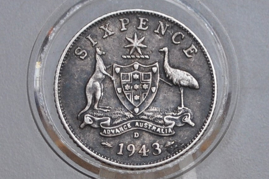 Australian Silver Sixpence - Choose by Date - Australian Six Pence 6 Pence From Australia