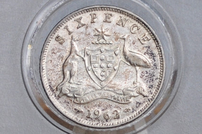 Australian Silver Sixpence - Choose by Date - Australian Six Pence 6 Pence From Australia