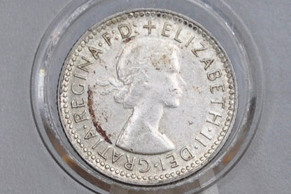 Australian Silver Sixpence - Choose by Date - Australian Six Pence 6 Pence From Australia