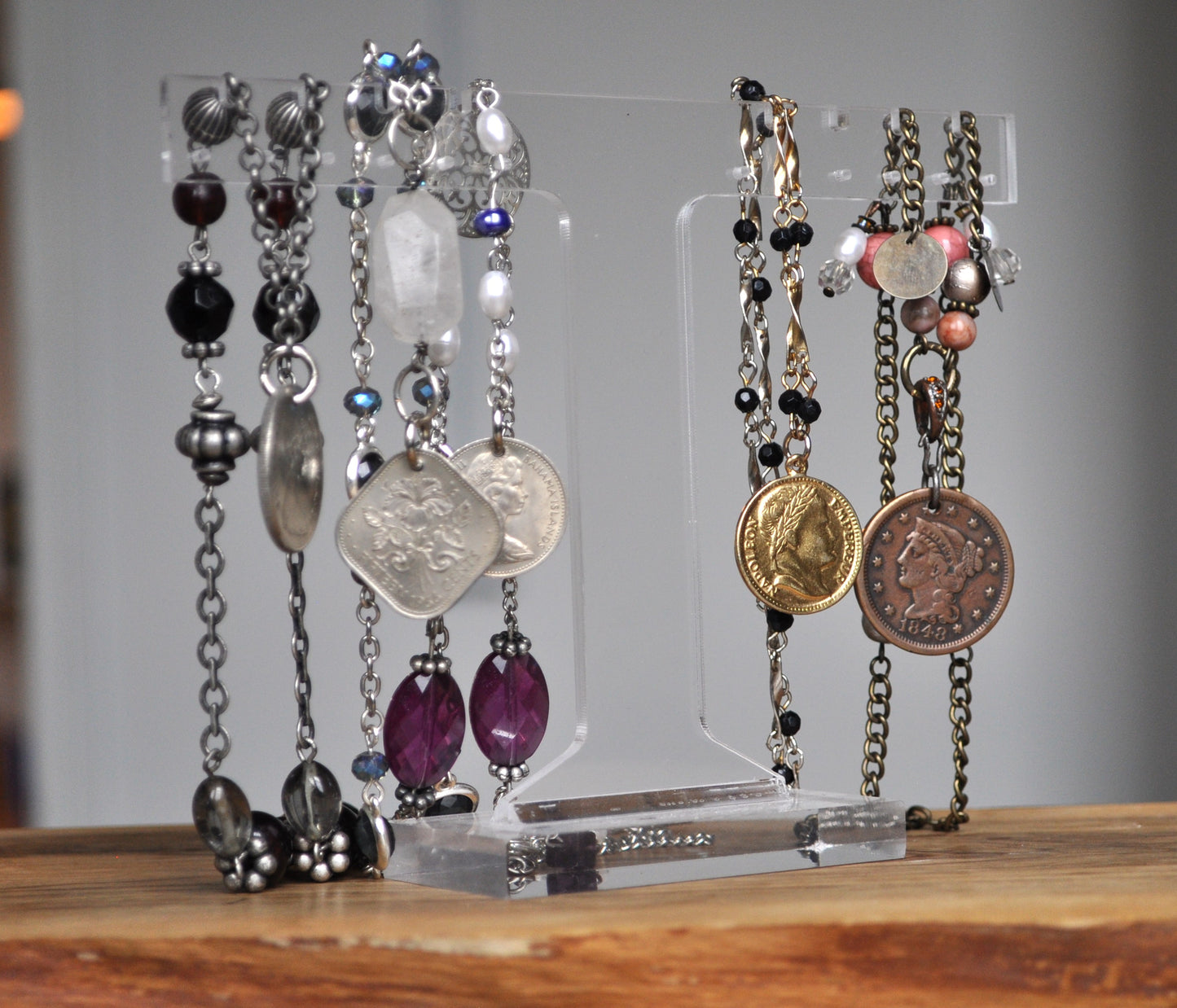 Vintage Coin Necklaces Coin Charms, Travel Charm Necklace, Choose by Necklace! Coin Charm Necklace, Heritage Charms