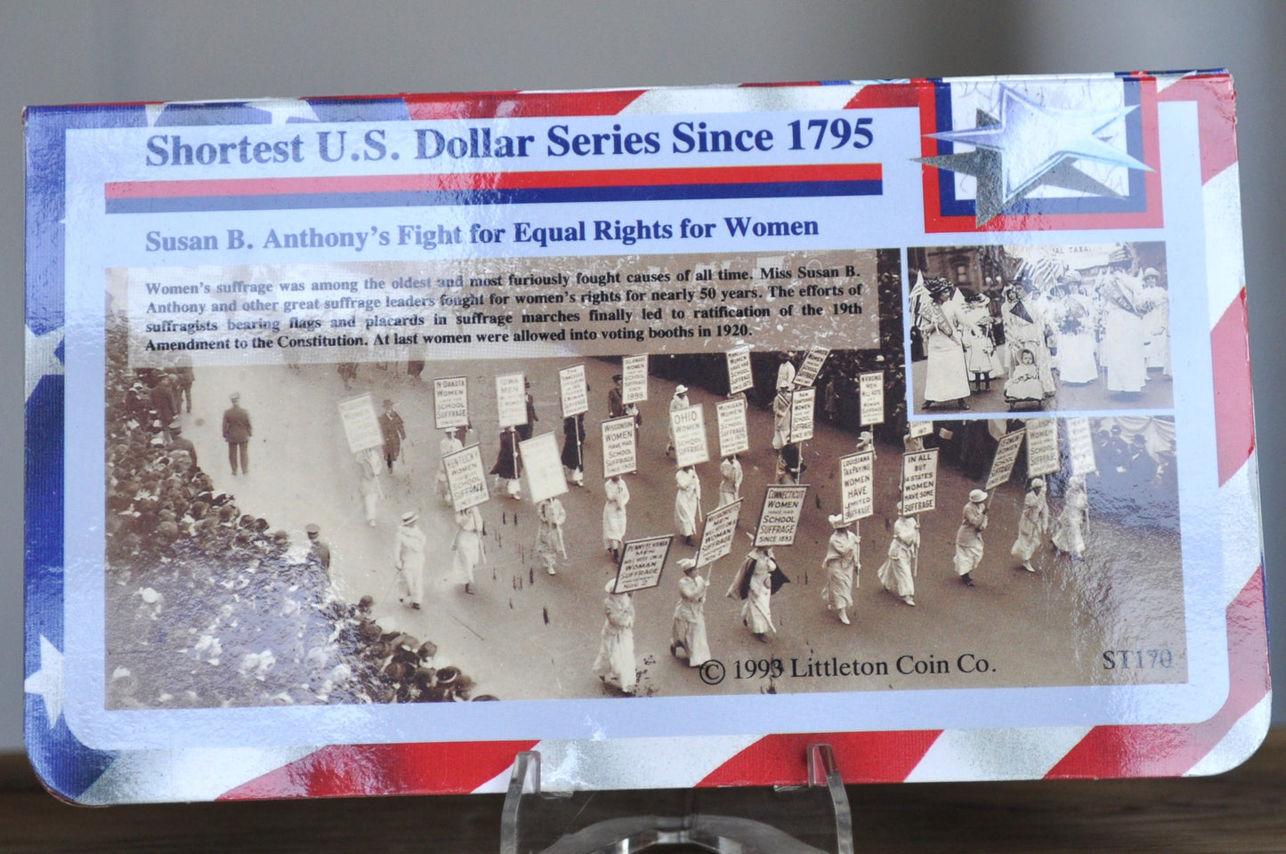 1979 United States Susan B. Anthony Dollar Mint Set - Denver Mint, Philadelphia Mint - 1979 US Dollar Coins Mint Set -