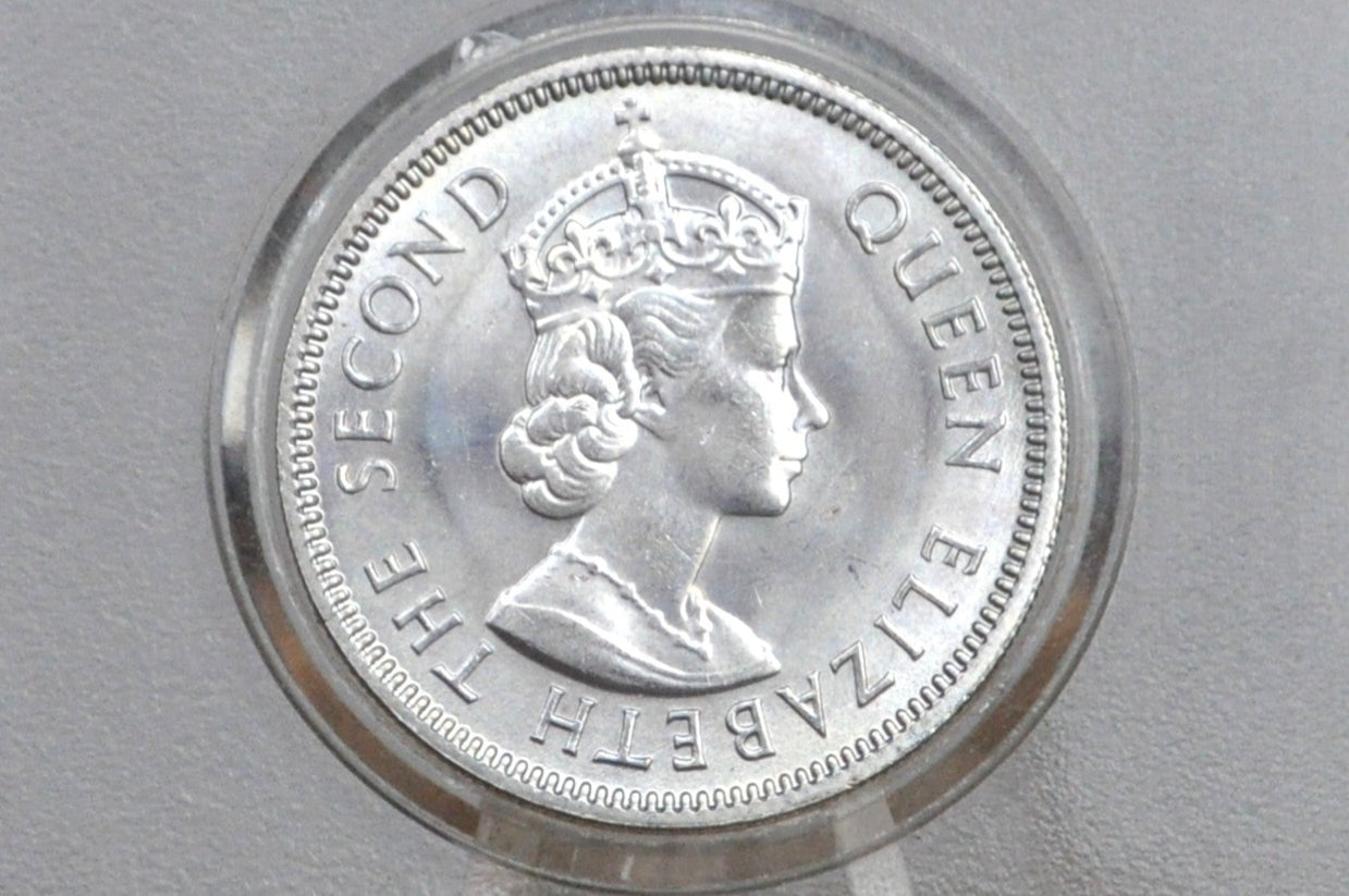 1973 Hong Kong 50 Cents - BU/UNC Grade / Condition - Queen Elizabeth II - Half Dollar Hong Kong -