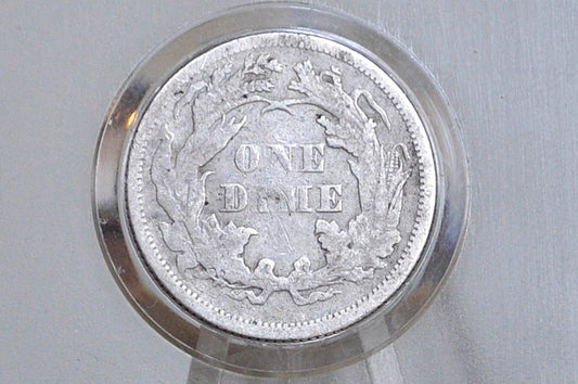 1876 Seated Liberty Dimes  - Very Fine Condition - 1876 Silver Dime / 1876 Liberty Seated Dime -