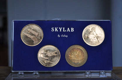 NASA United States Project Skylab I, II, III Commemorative Medals - Vintage US Spacetravel - US Space Station