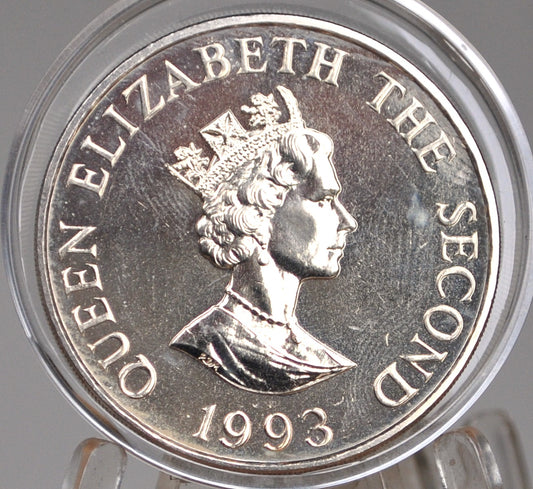 40th Anniversary Coronation of Queen Elizabeth II Two Pound Token - 1993 Two Pound Queen Elizabeth The Second Coronation Anniversary