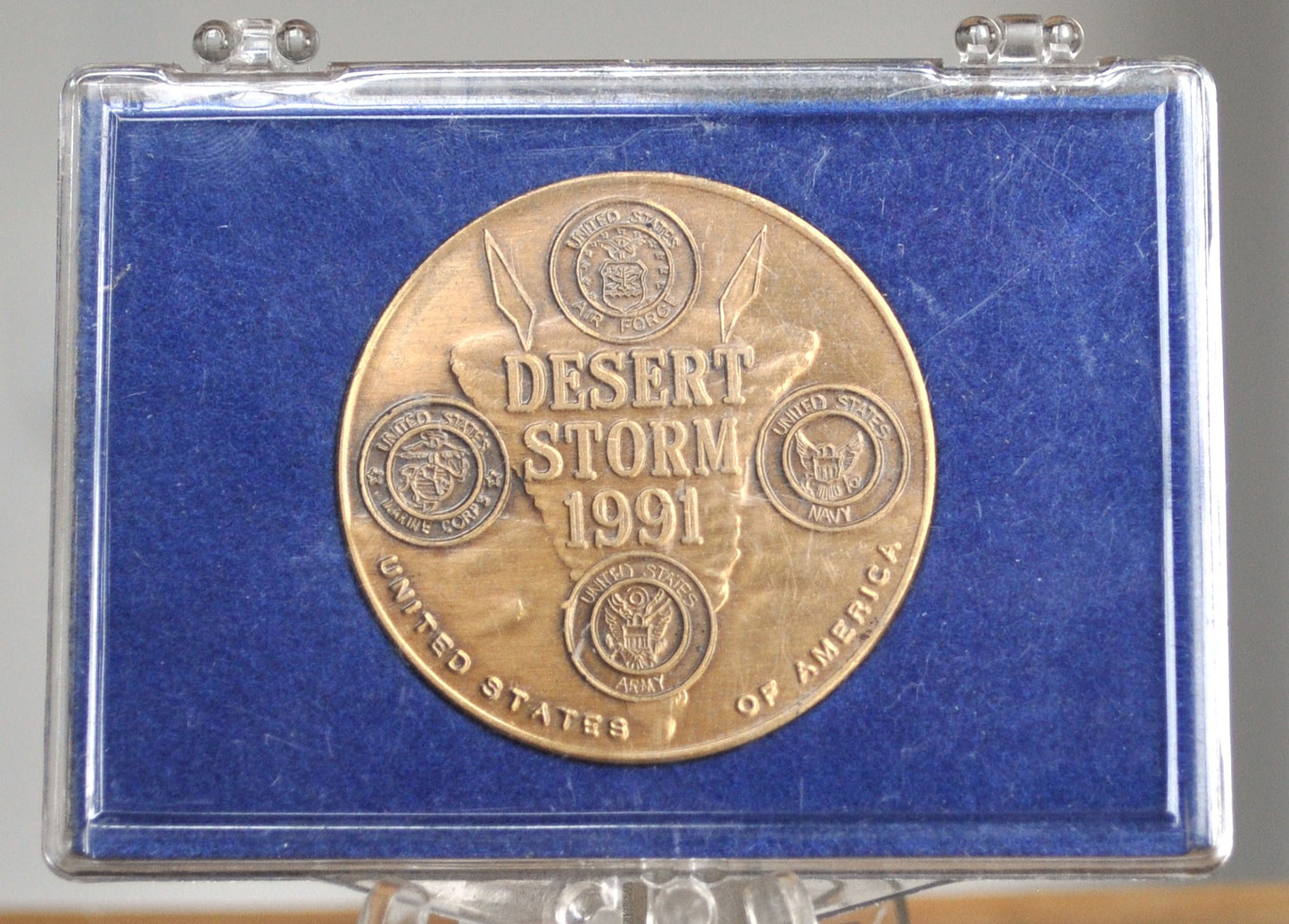 1991 Desert Storm United States of America Coin - Heroes of the Desert Storm Serving in the Persian Gulf War