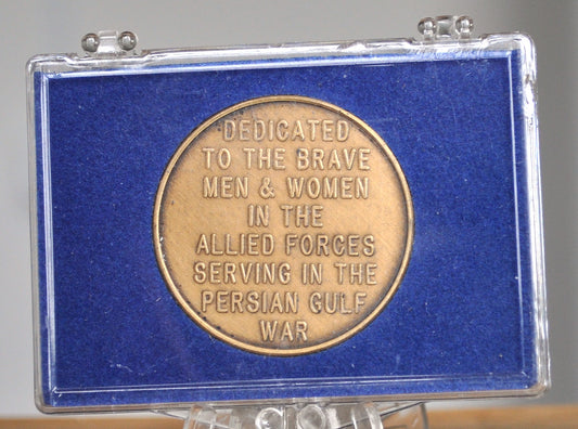 1991 Desert Storm United States of America Coin - Heroes of the Desert Storm Serving in the Persian Gulf War