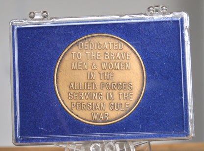 1991 Desert Storm United States of America Coin - Heroes of the Desert Storm Serving in the Persian Gulf War