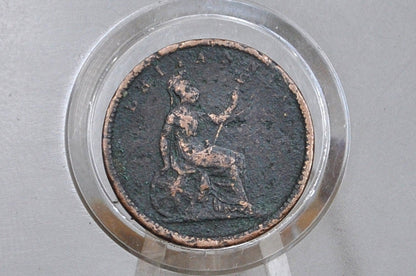 1848 Copper Ionian Islands 1 Lepton Greece - British United States of Ionian Islands Rarer Coin -