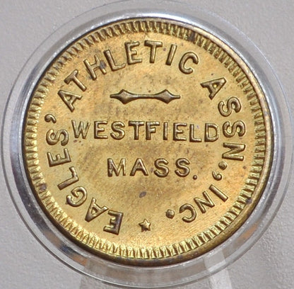 Westfield, Mass, Eagles Athletic Assn., Inc. Trade Token - Five Cents in Trade Token in Westfield Massachusetts