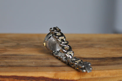 Dainty Stainless Steel Silver Tone Jaclyn Smith Watch - Quartz Movement - Working!