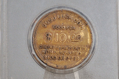 Antique Weil Brothers "Worth-Weil" Furniture Token - Good For Token - New York City Token - Early 1900s Good Luck Coin