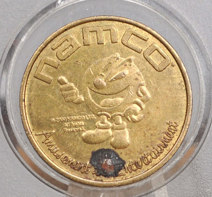 2000 Namco Arcade Token Pac-Man Themed - Pac-Man Themed 2000 Arcade Token by Namco