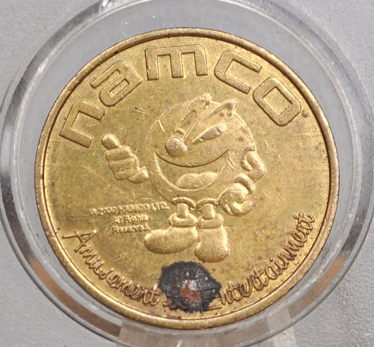 2000 Namco Arcade Token Pac-Man Themed - Pac-Man Themed 2000 Arcade Token by Namco