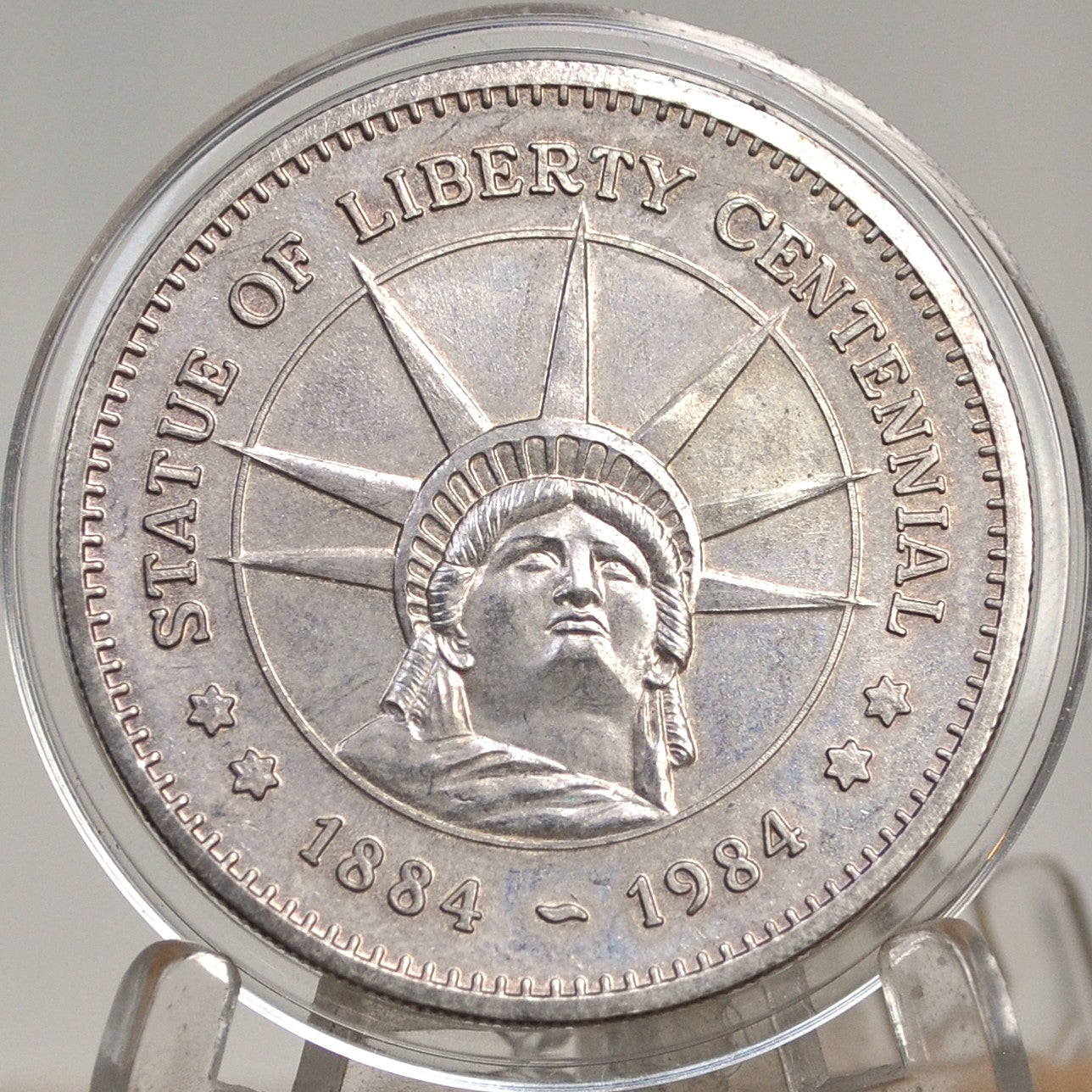 Statue Of Liberty Centennial 100th Anniversary The Gift Of Freedom Token - 1884-1984 100th Anniversary Statue of Liberty Centennial Token