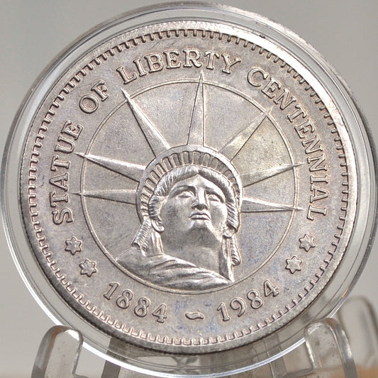 Statue Of Liberty Centennial 100th Anniversary The Gift Of Freedom Token - 1884-1984 100th Anniversary Statue of Liberty Centennial Token