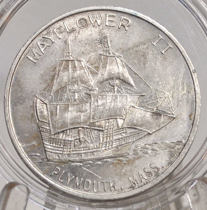 Mayflower II Plimoth Plantation Massachusetts Token - Plymouth, Mass Mayflower Token
