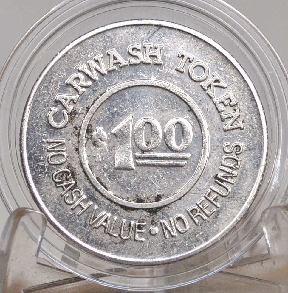 PJ's Car Wash 19 S. Sheridan 1$ Wash Token - One Dollar Car Wash Token - PJ's One Dollar Car Wash Token
