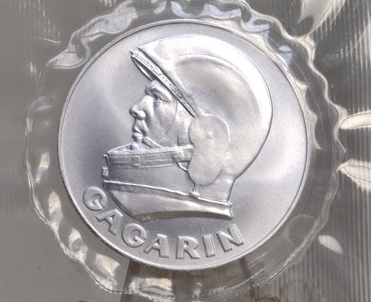 Gagarin First Man in Space Vostok Commemorative Token - 1961 Vostok 1st Man in Space Token - 30th Anniversary of the First Man In Space