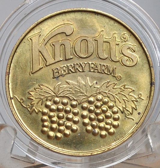 Knott's Berry Farm Souvenir Token - Souvenir From Knott's Berry Farm Amusement Token