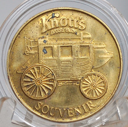 Knott's Berry Farm Souvenir Token - Souvenir From Knott's Berry Farm Amusement Token