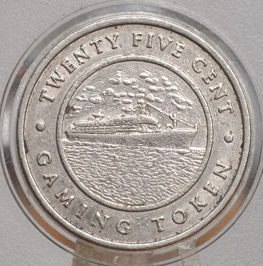Norwegian Cruise Line 25 Cent Gaming Token - Twenty Five Cent Gaming Token Norwegian Cruise Line
