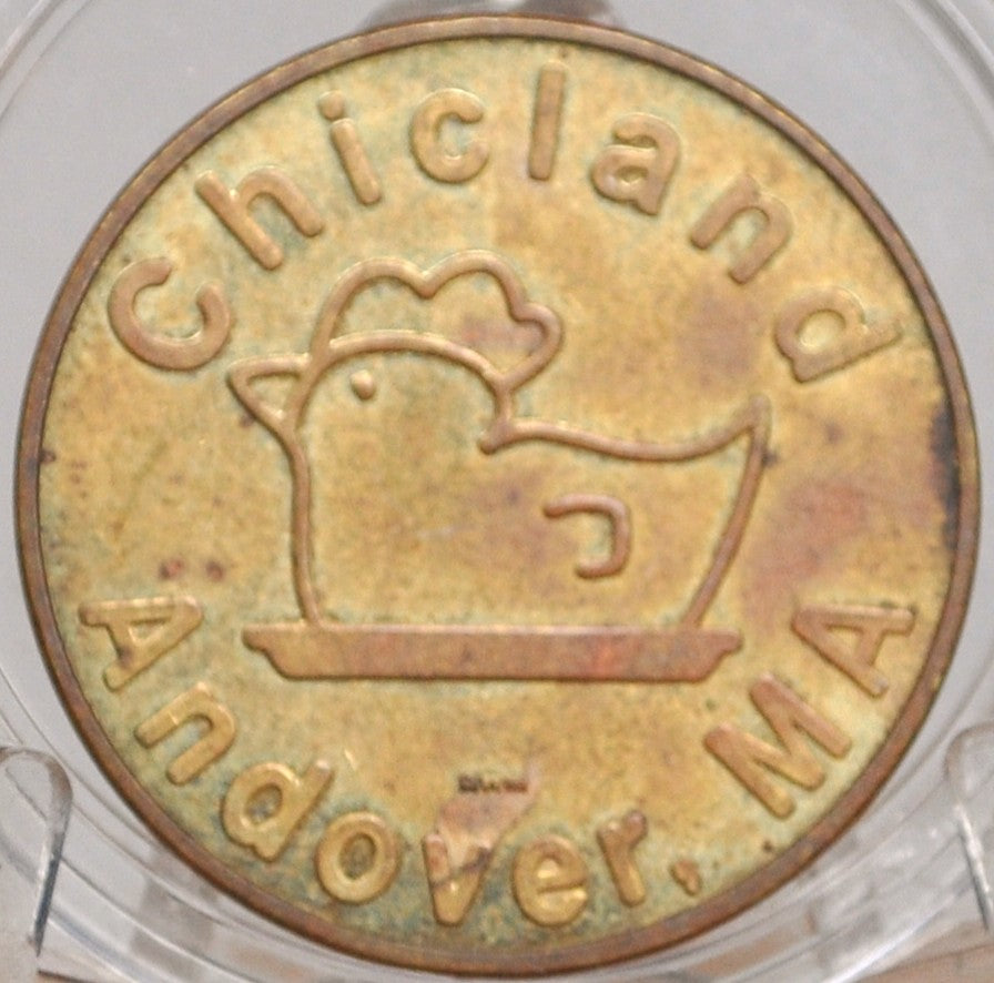 Chicland Andover, MA Game Token - Chicland Restaurant, Lounge, and Function Room Token - Chicland River Road Andover Gaming Token