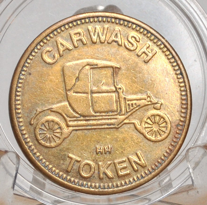 Antique Car Carwash Token Kittery, Maine - Car Wash Token Kittery Car Wash - Carwash Token Kittery Maine