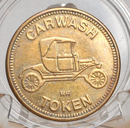 Antique Car Carwash Token Kittery, Maine - Car Wash Token Kittery Car Wash - Carwash Token Kittery Maine