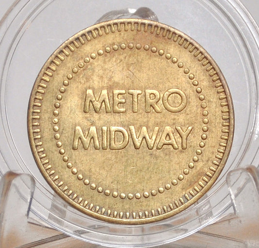 Metro Midway Pepsi Phoenix Arizona Token - Pepsi Transit Token - Pepsi Phoenix Arizona Token