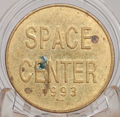 1993 Space Center Arcade Token - Space Station Arcade Game Token