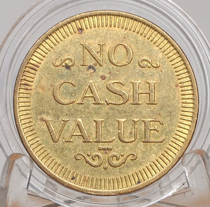 1993 Space Center Arcade Token - Space Station Arcade Game Token