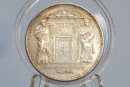 1975 Vatican City Commemorative Pope Paulus VI Medal - Holy Year Memorial Medal - Paul VI Medallion