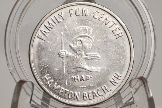 Hampton Beach NH Family Fun Center Arcade Token - Hampton Beach, New Hampshire Arcade Token