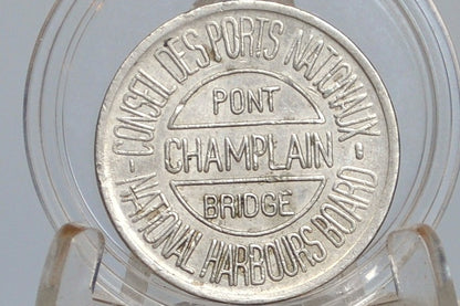 Vintage Pont Champlain Bridge Token - Montreal Bridge Currency - 1900s Bridge Token