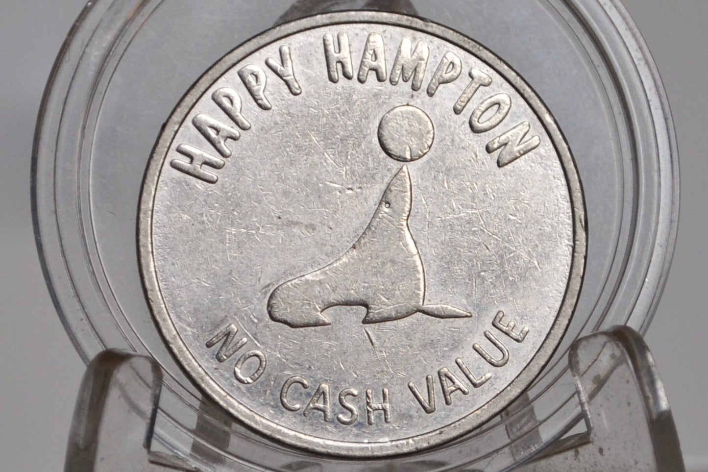 Hampton Beach NH Family Fun Center Arcade Token - Hampton Beach, New Hampshire Seal Arcade Token