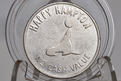 Hampton Beach NH Family Fun Center Arcade Token - Hampton Beach, New Hampshire Seal Arcade Token