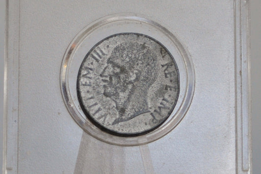 Cool Always Heads Zinc Vittorio Emmanuelle Coin - Magic Always Heads Coin - Two Welded Heads Up Tokens