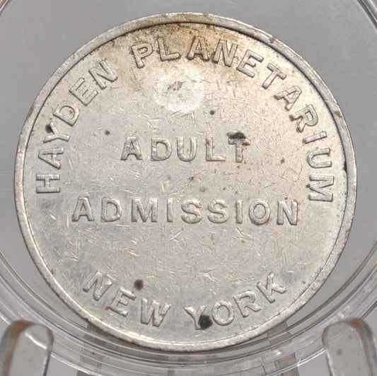 Hayden Planetarium Adult Admission New York Token- Adult Admission to the Hayden Planetarium NY Token