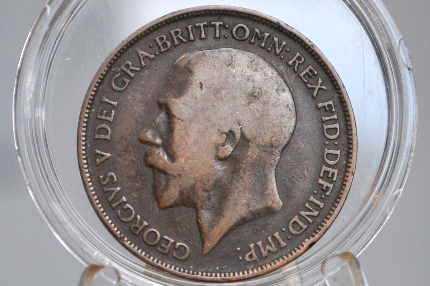 1915 Great Britain One Penny - Choose by Grade / Coin - UK Penny 1915 - Higher Grades