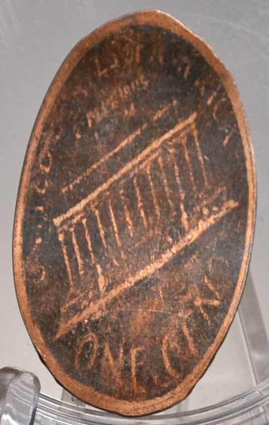 Elongated Error Lucky Penny Indiana Dunes - Indiana Dunes Lucky Penny Elongated Error - Error Elongated Penny - Lucky Penny Error