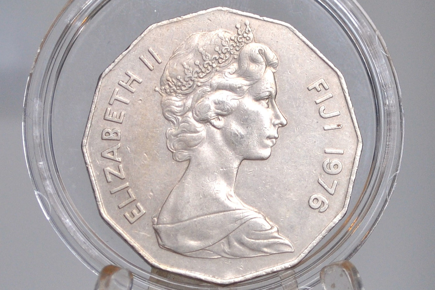 Fiji 50 Cent Coins - UK Issue Fiji Coins - 70s Coins - Choose by Date - Coins from Fiji -