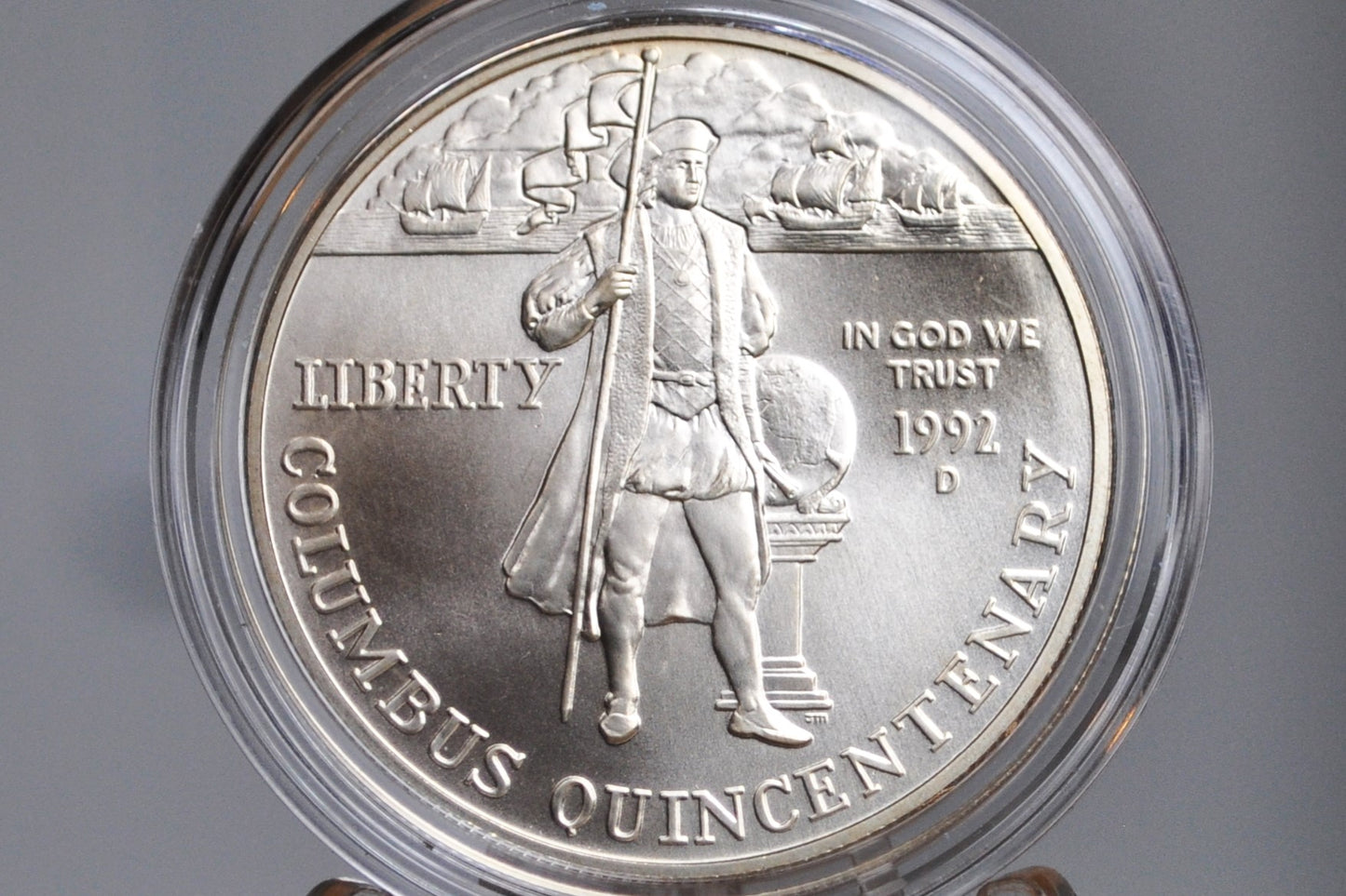 US Mint Columbus Quincentenary Coin 1992 - Christopher Columbus Mint Proof Set - Denver Mint -