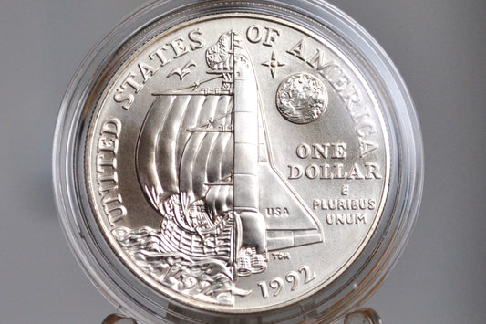 US Mint Columbus Quincentenary Coin 1992 - Christopher Columbus Mint Proof Set - Denver Mint -