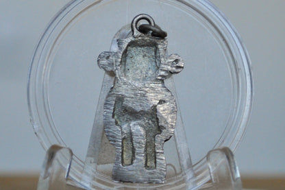 Antique Ancient Culture Sun Figure Charm - Tested Sterling Silver - Ancient Culture Mythological Pendant