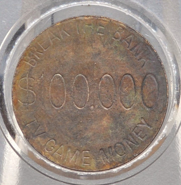 Break The Bank 100,000 TV Game Money - Break The 100,000 Bank Token