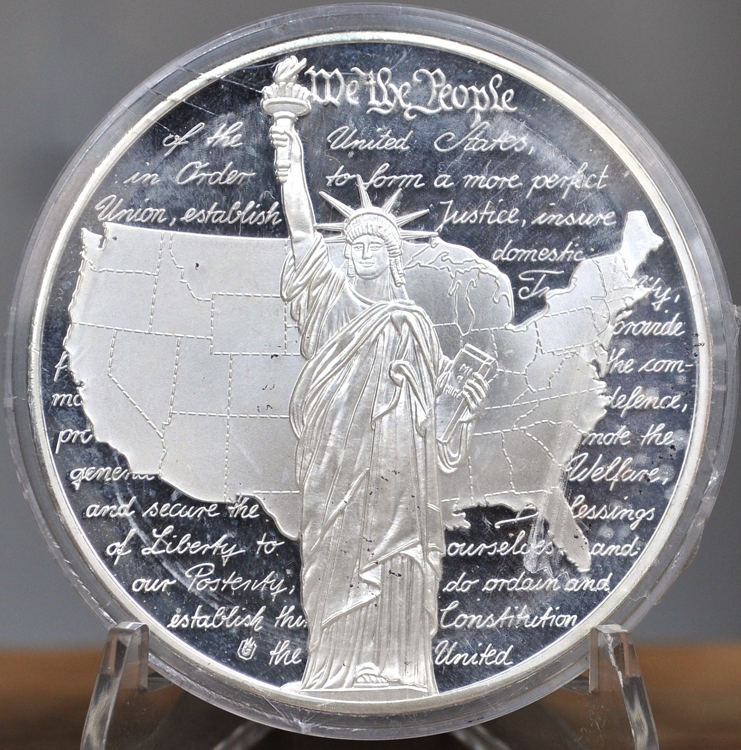 New York State Quarter 2001 - New York State Quarter Inlay Medallion 2001